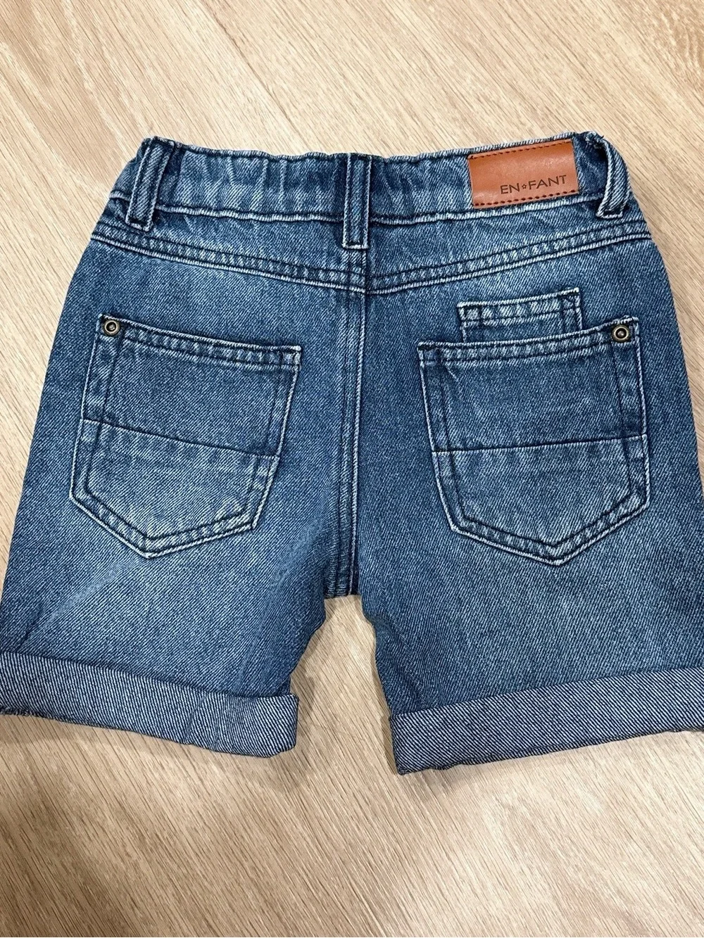 Classic Blue Denim Kids Shorts